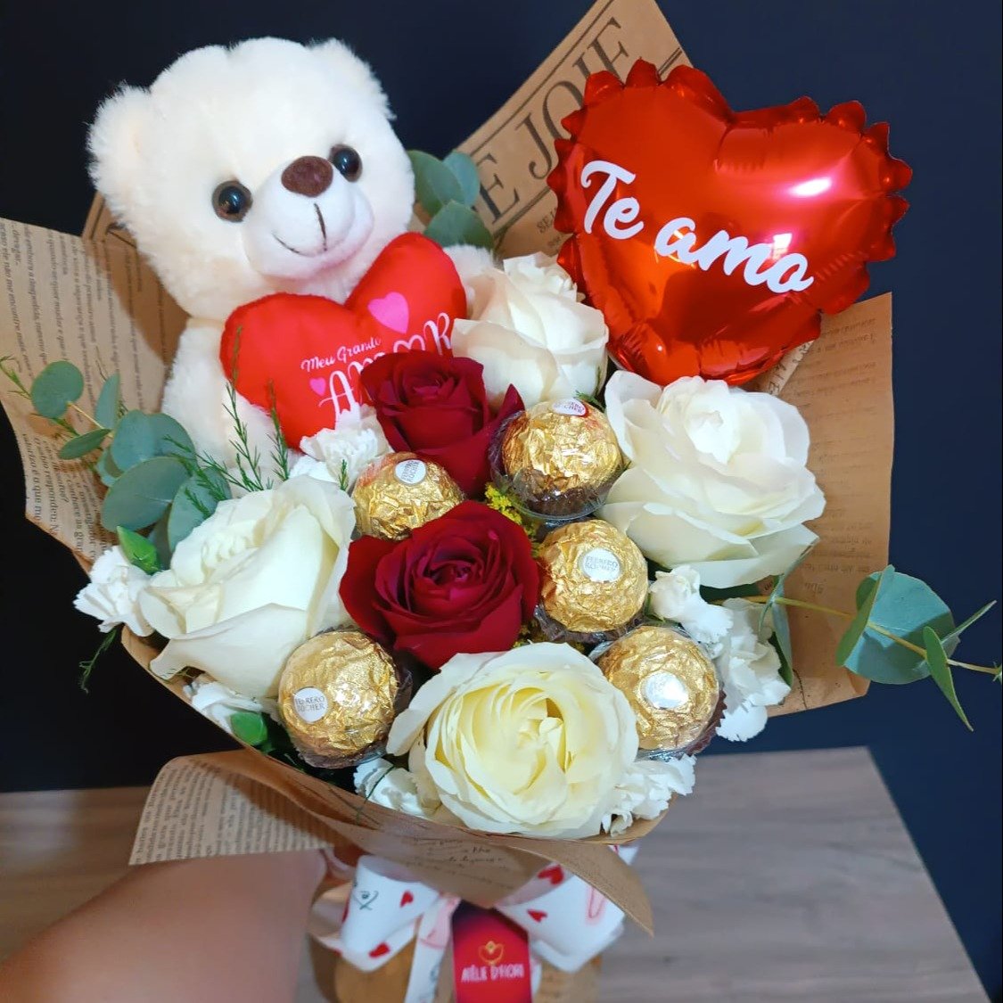 Buquê de Rosas Doce Amor