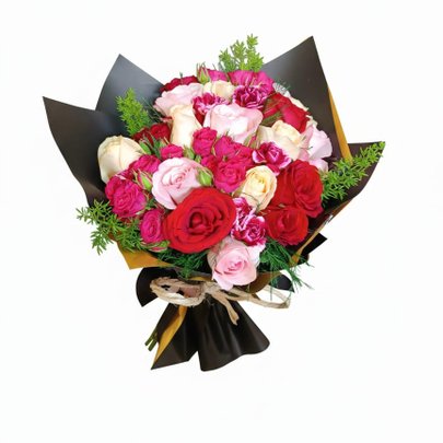 Buquê de Rosas Magnífico Rosé