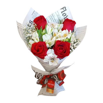Buquê de Rosas Clássico Perfeito