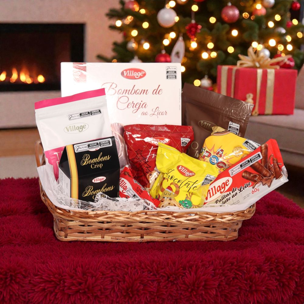 Cesta Doce Surpresa Especial de Natal