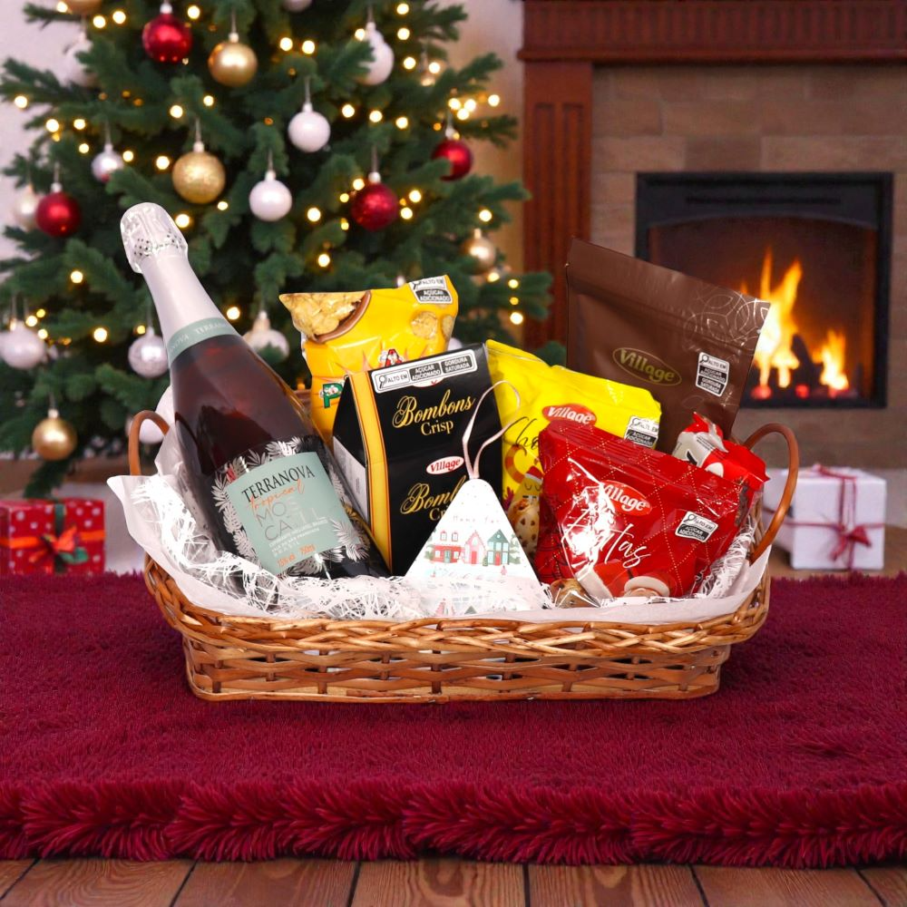 Cesta Brinde e Celebração de Natal