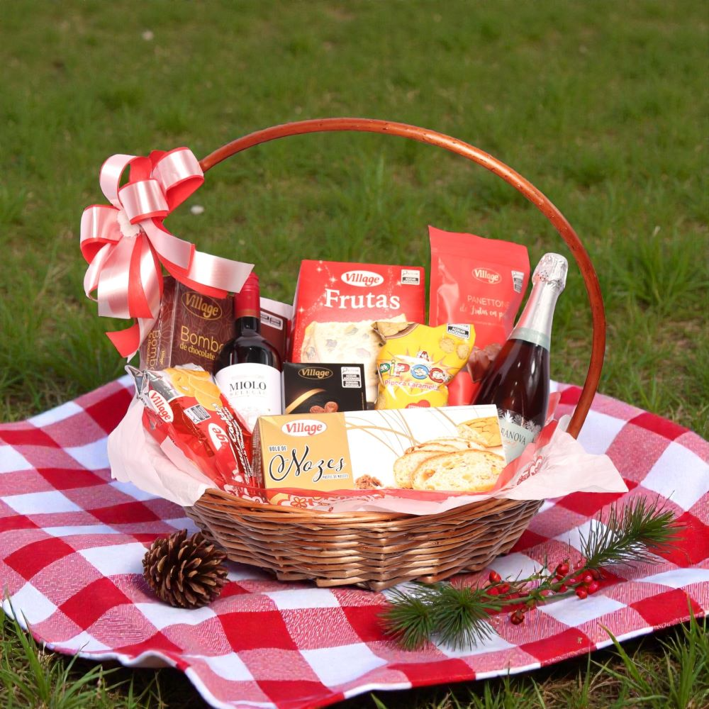 Cesta Celebration Frutas Natal