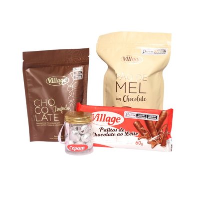 Kit Doce Seleção Chocolate Village