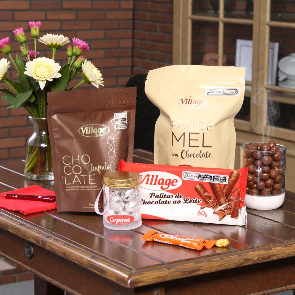 Kit Doce Seleção Chocolate Village
