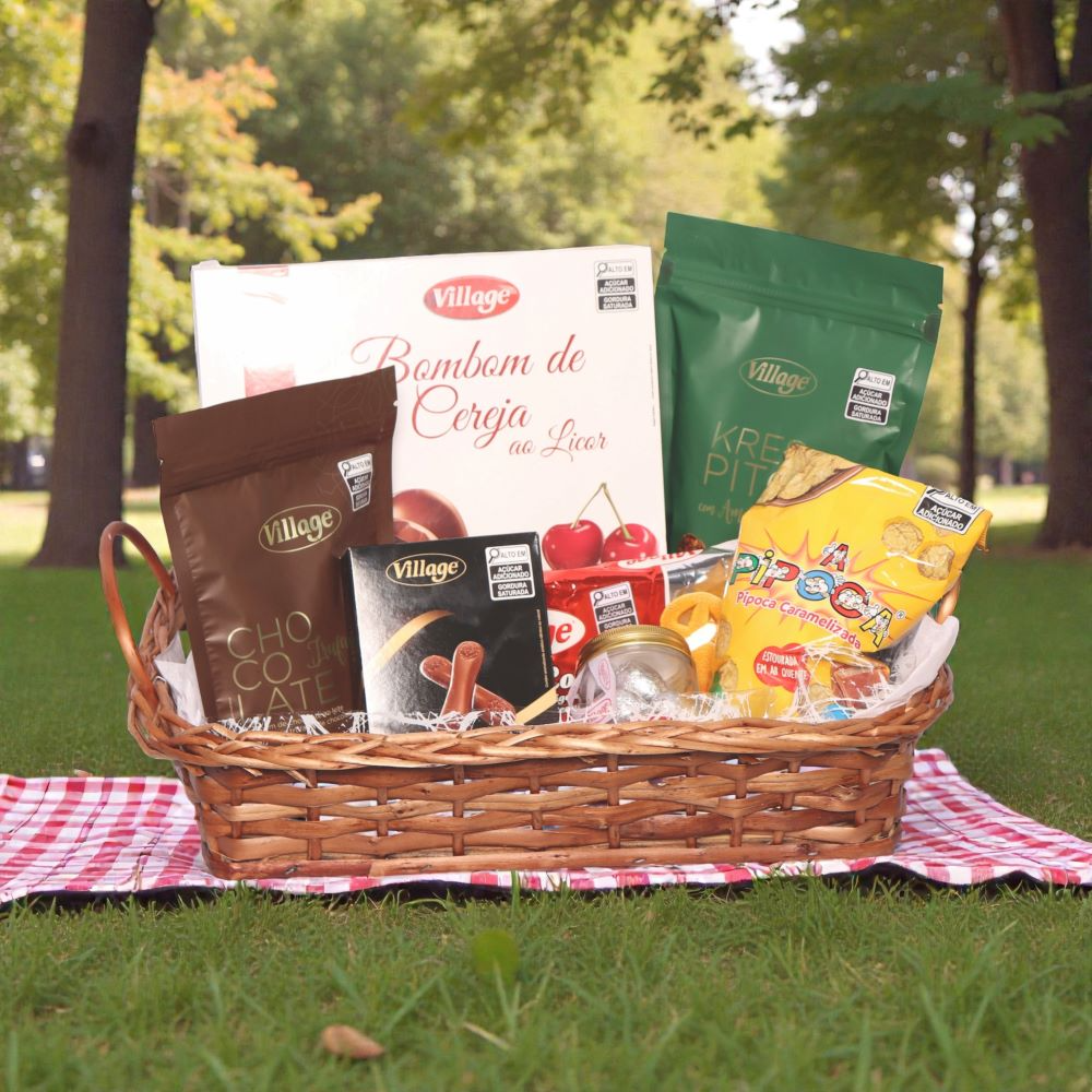 Cesta Felicidade em Cada Mordida Village