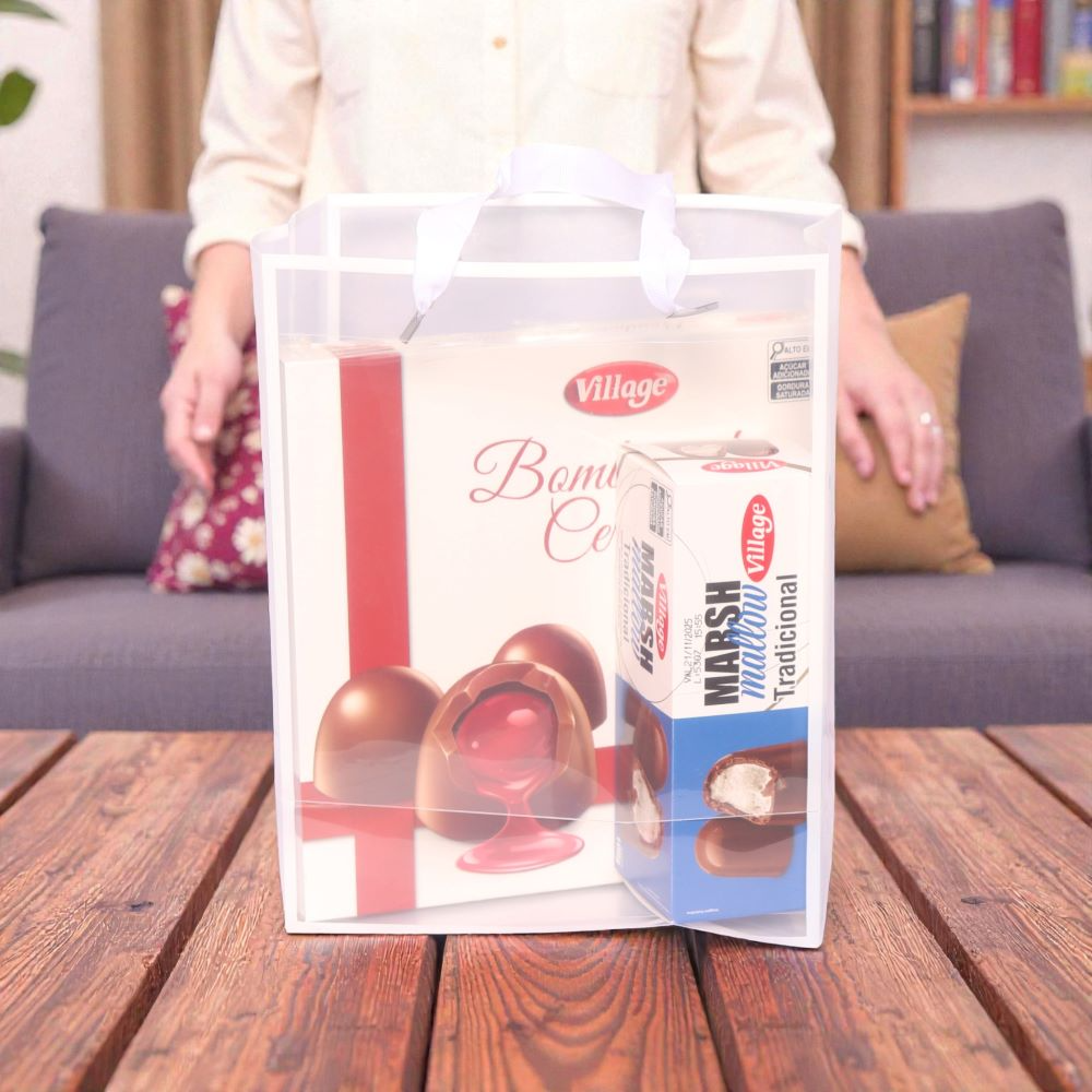 Sacola Presente Licor & Marshmallow