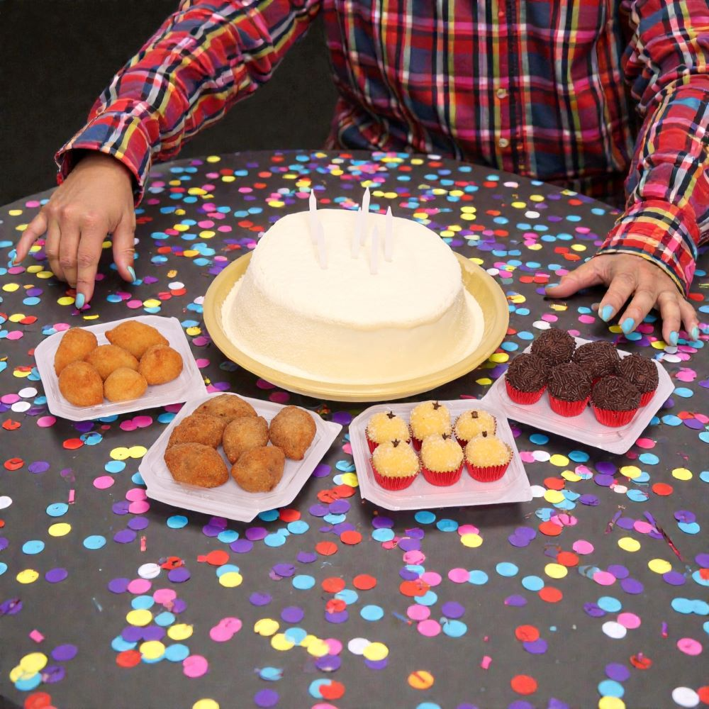 Kit Festa Bolo Vulcão de Ninho