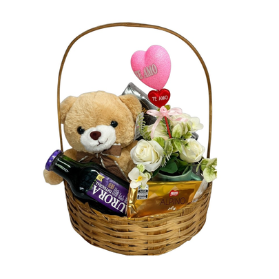 Cesta Especial com Chocolate Alpino