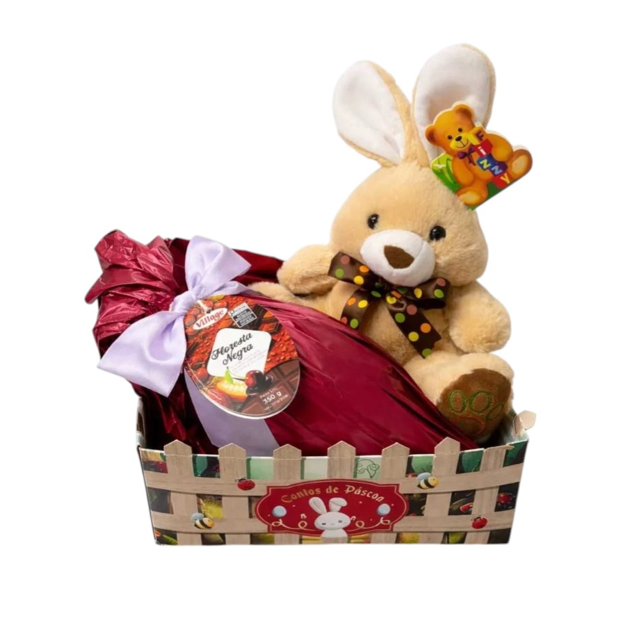 Cesta Carinho Cereja de Páscoa 