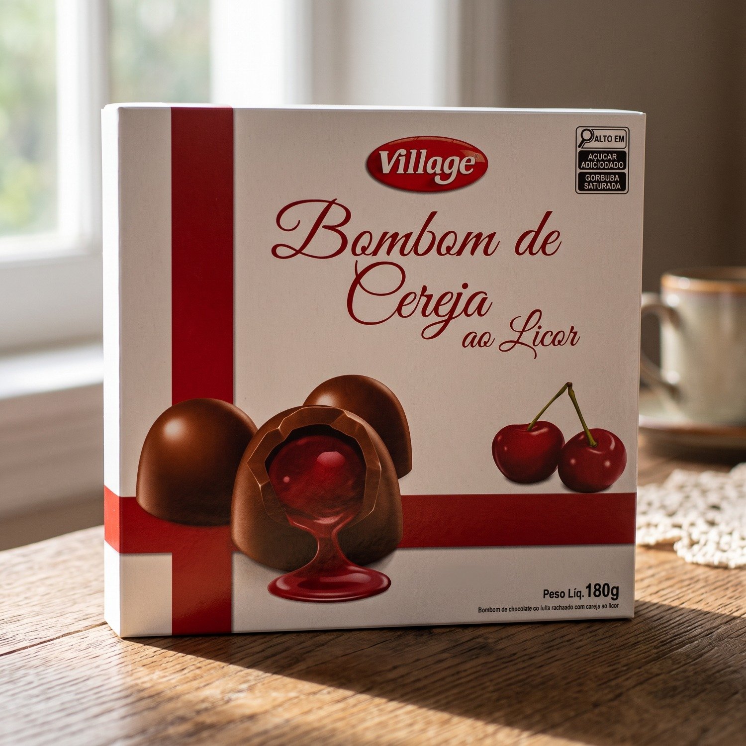 Bombom de Cereja ao Licor