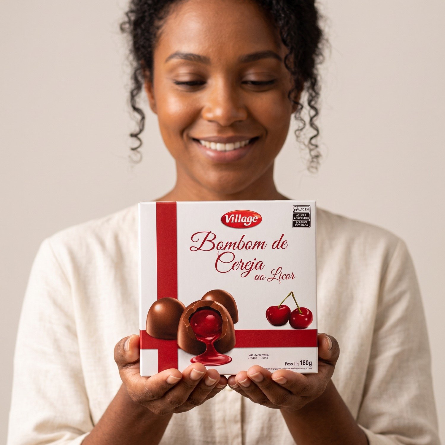 Bombom de Cereja ao Licor