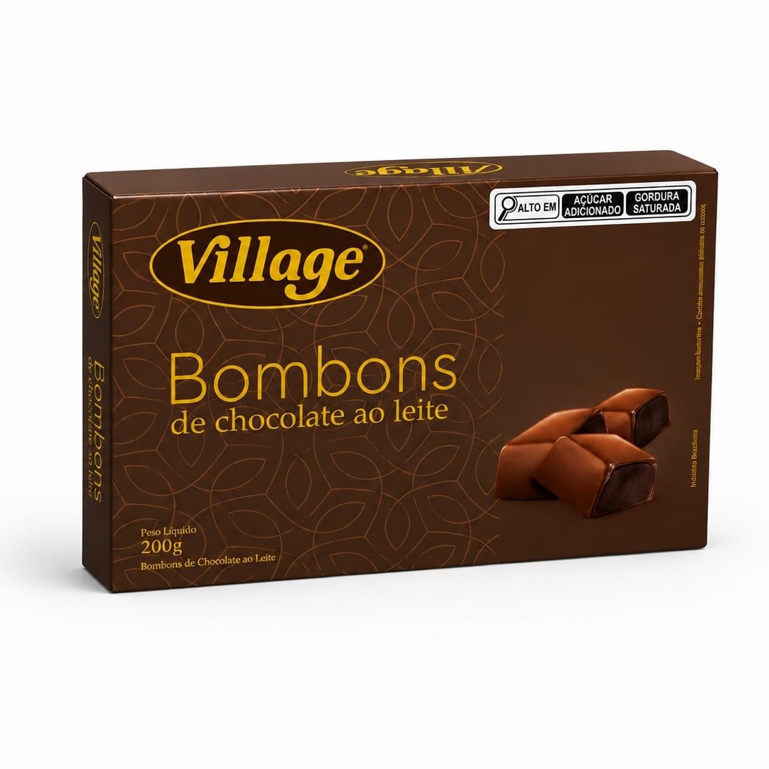 Bombom de Chocolate ao Leite
