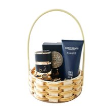 Cesta Premium Masculino Perfume Asad e Creme Brand 100