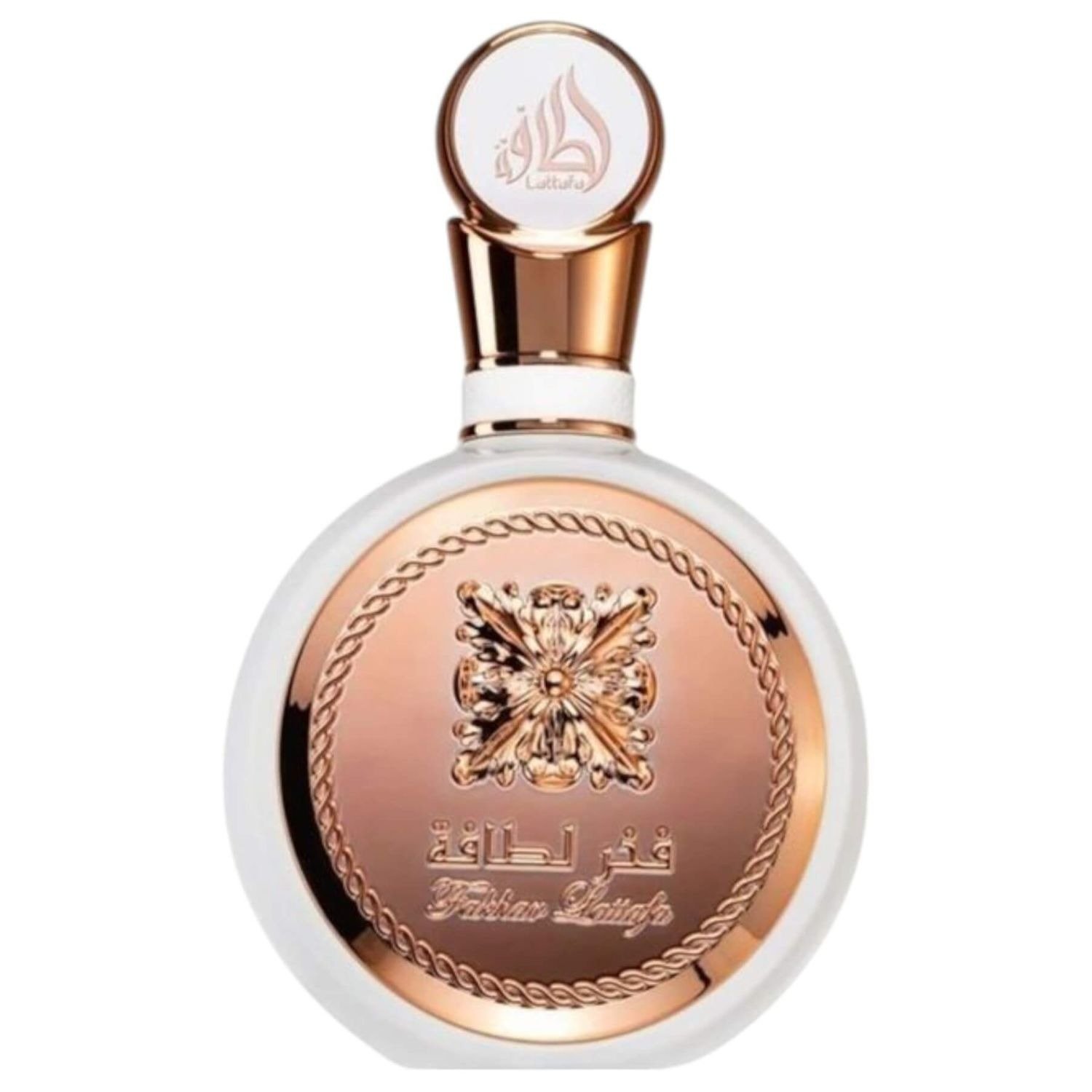 Cesta Perfumes Árabes Fakhar Gold e Rose Lattafa 100ml