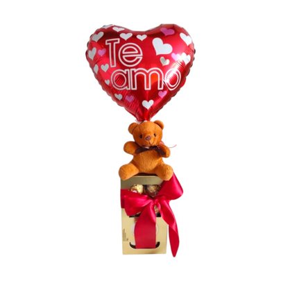 Mimo Romântico com Ferrero e Balão