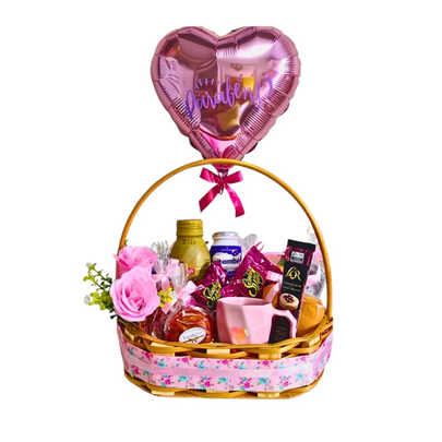 Cesta Café da Manhã Flor e Encanto