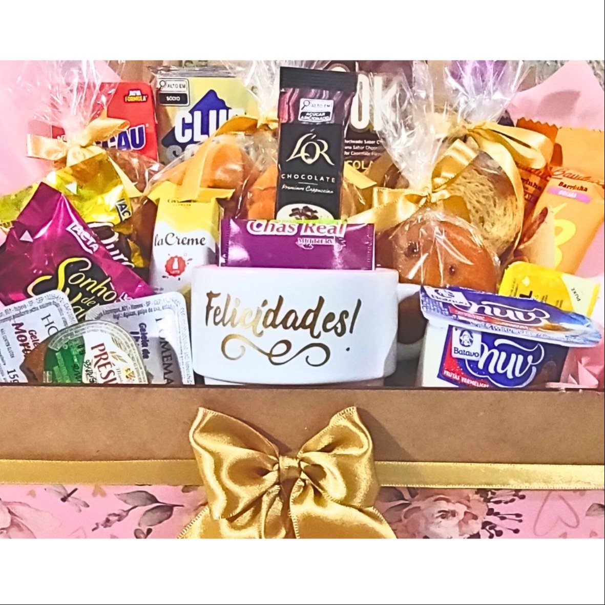 Cesta de Café da Manhã Felicidades