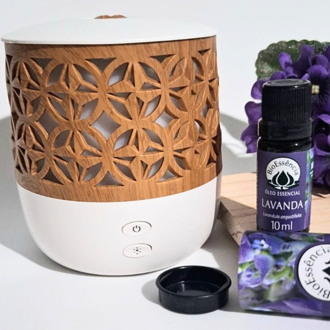 Kit Aromaterapia Difusor Twig e Óleo de Lavanda