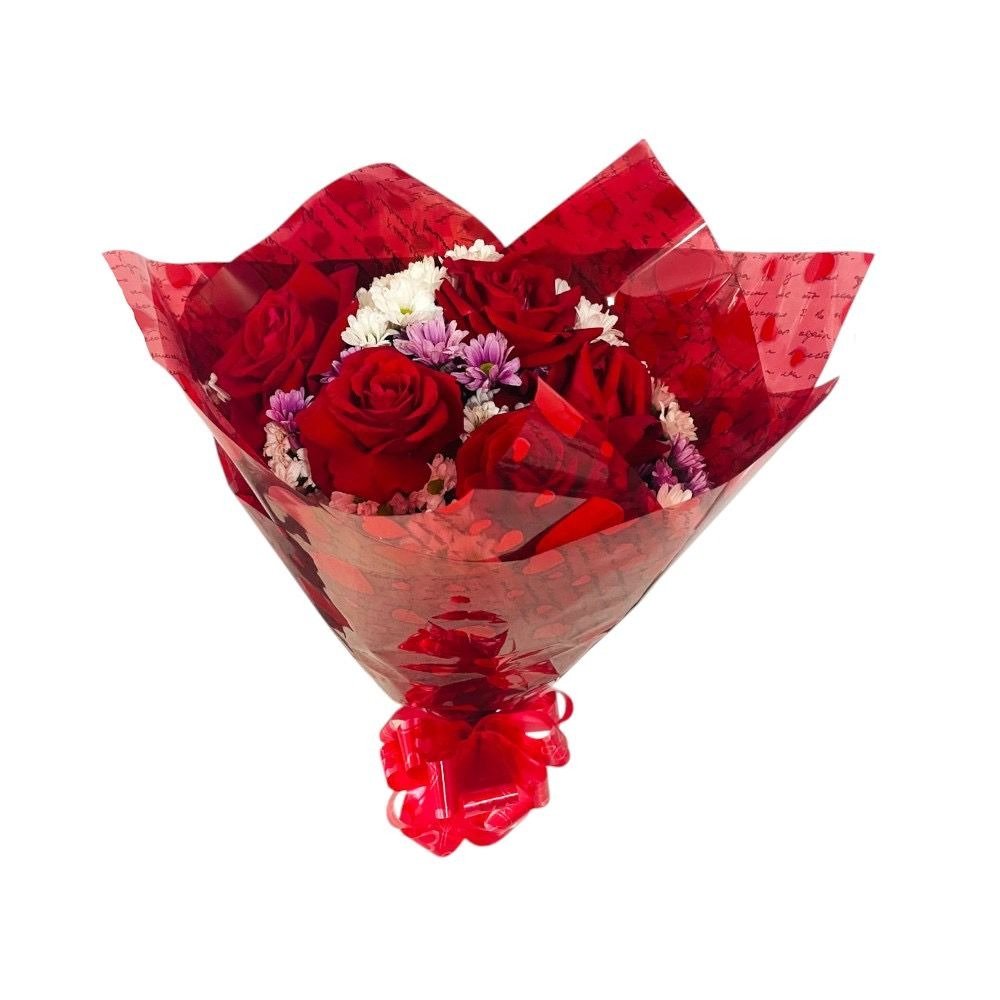 Buquê Sofisticado de Rosas Vermelhas