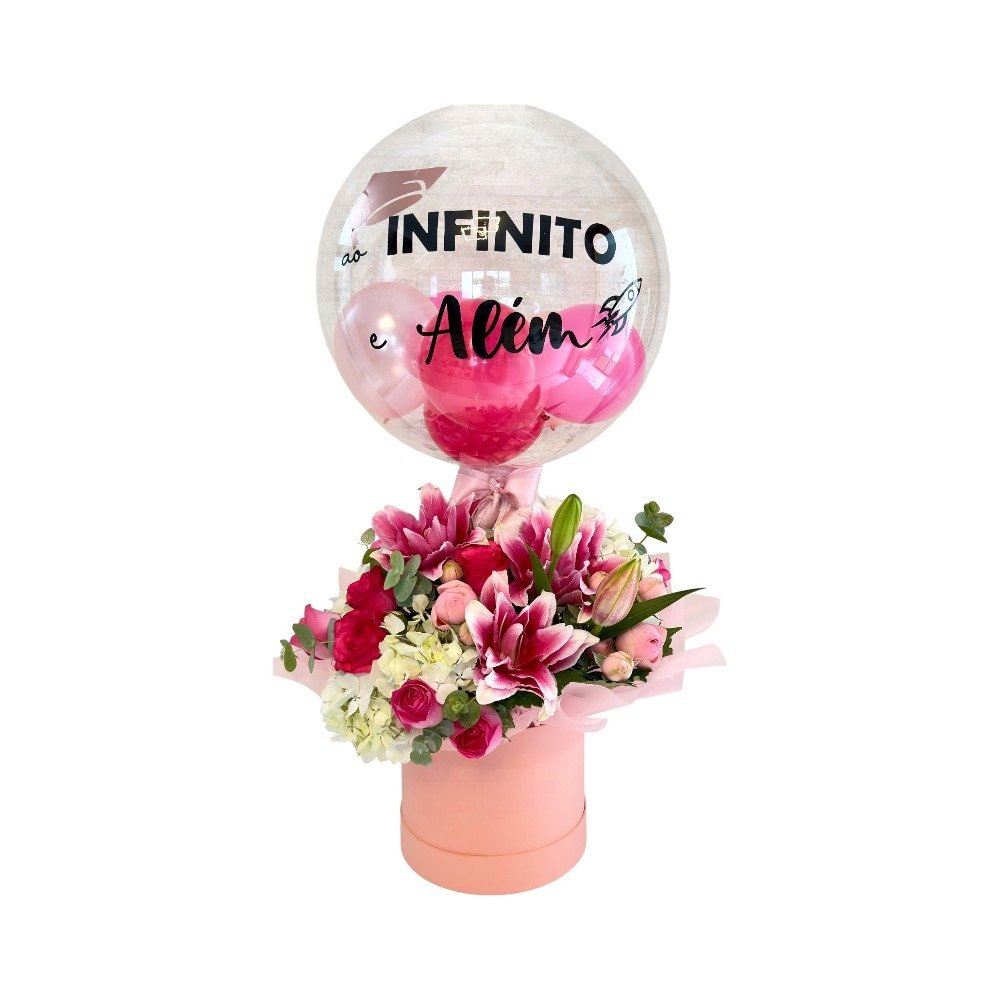 Arranjo de Flores na Box M