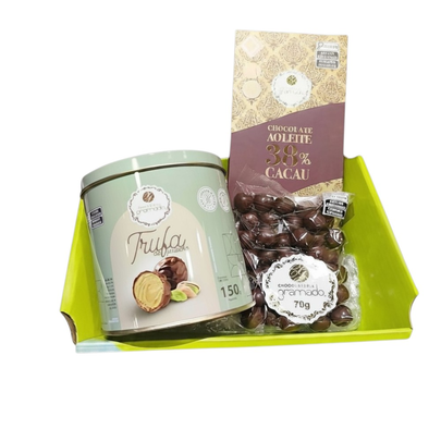 Kit Chocolate Lata Pistache