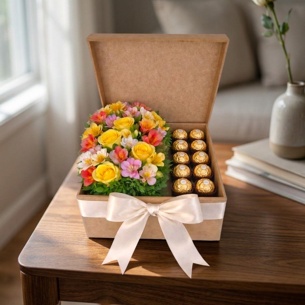 Box Essência do Amor com Ferrero Rocher