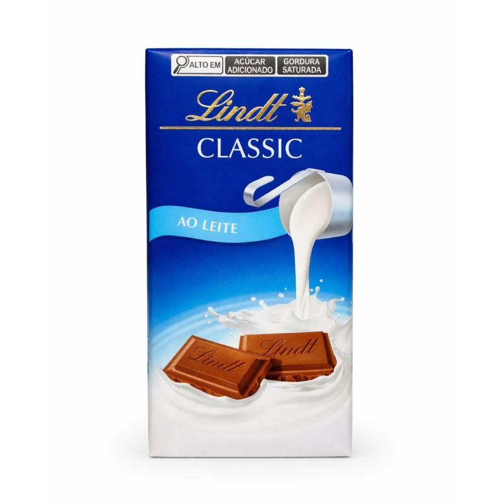 Barra Lindt ao leite