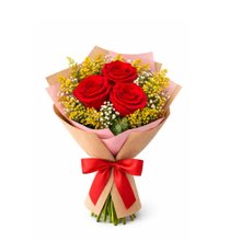 Buquê Trio de Rosas