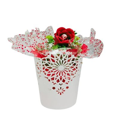 Arranjo Floral Aromático Vaso Vazado Grande