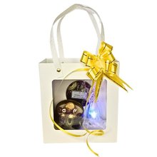 Caixa Vela Aromática Mandala Com Anjo Iluminado