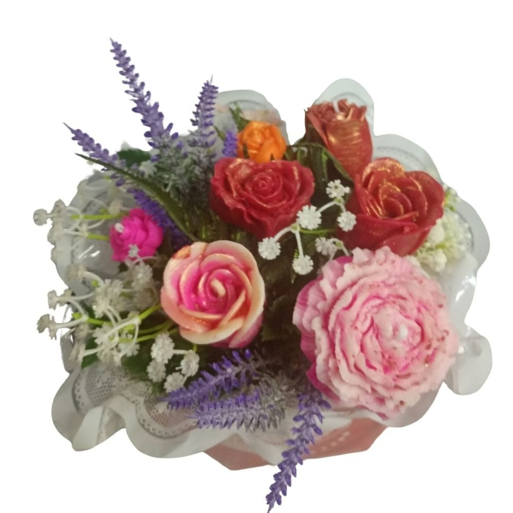 Garden de Ceras Aromáticas no Cachepô Coração 