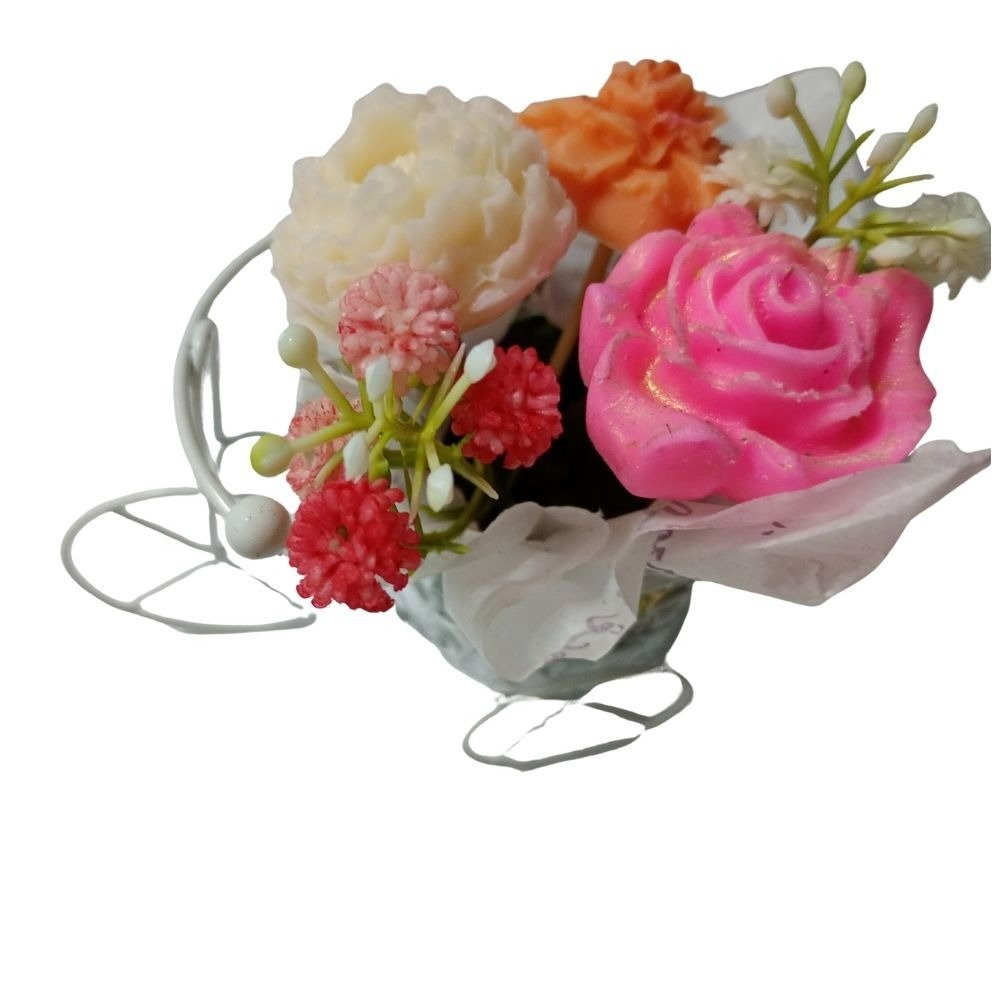 Adorável Brisa de Rosas Mini Bike Aramada aromática