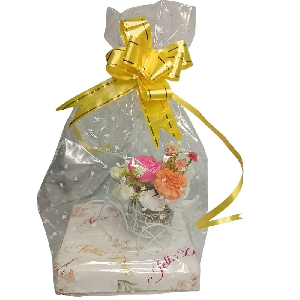 Adorável Brisa de Rosas Mini Bike Aramada aromática