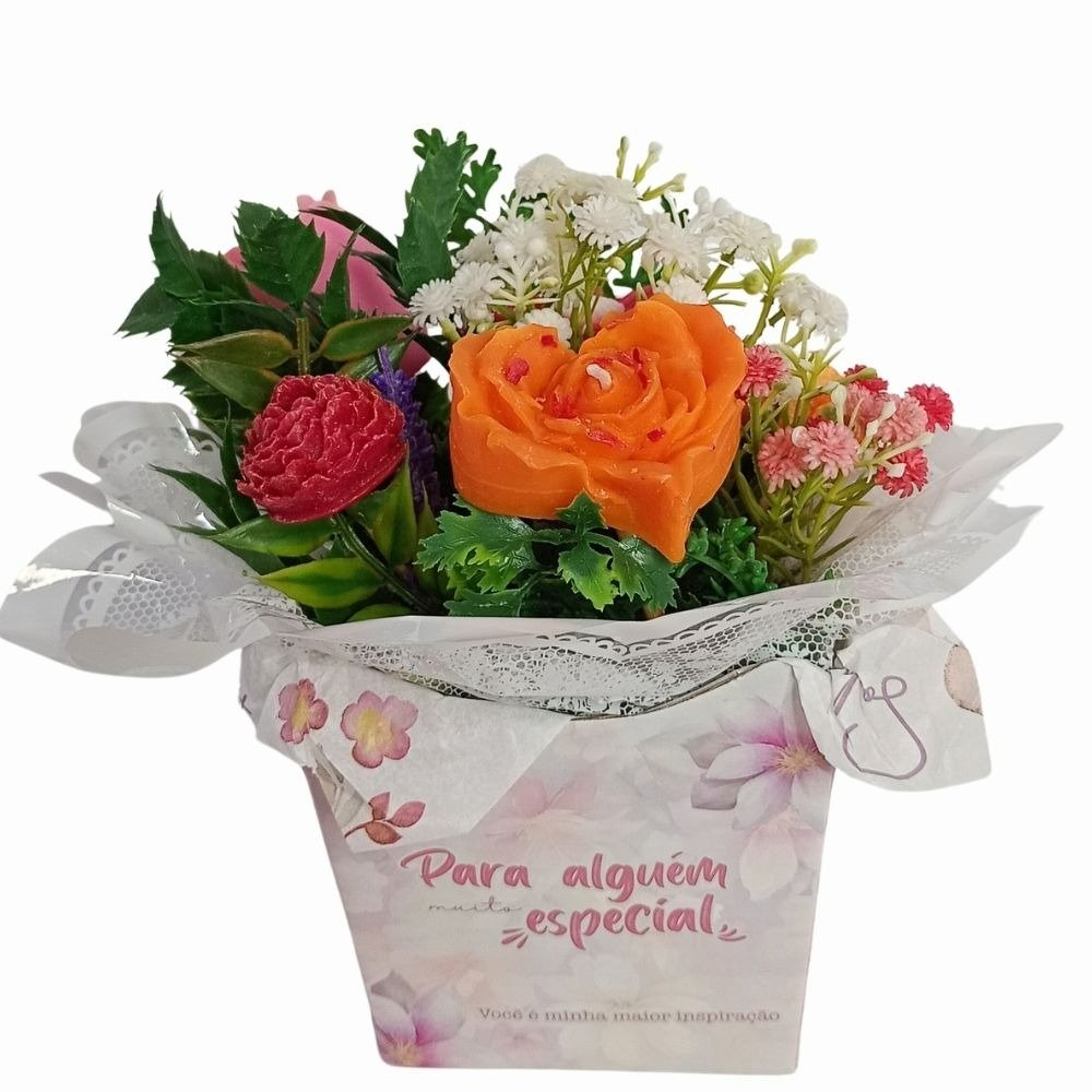 Arranjo Floral Carinho para Alguém Especial