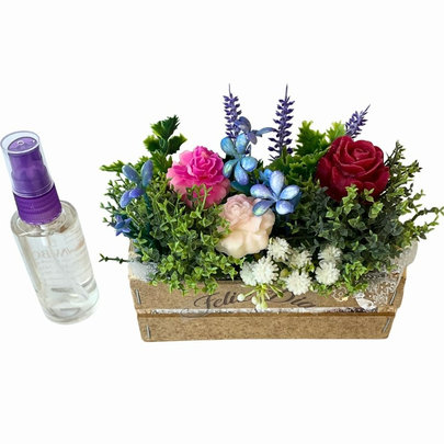 Kit Aroma com Perfume Capilar e Cera Aromática