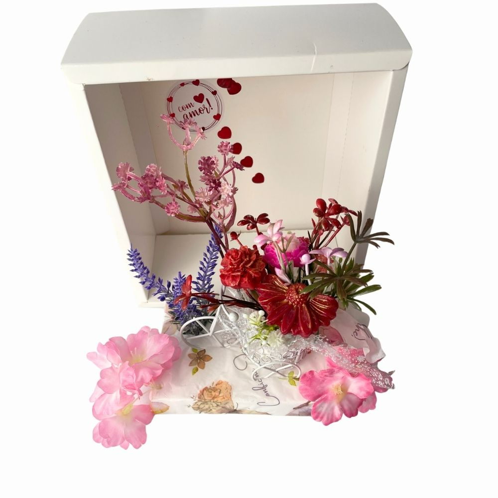 Surpresa Bike Florista com Sacola