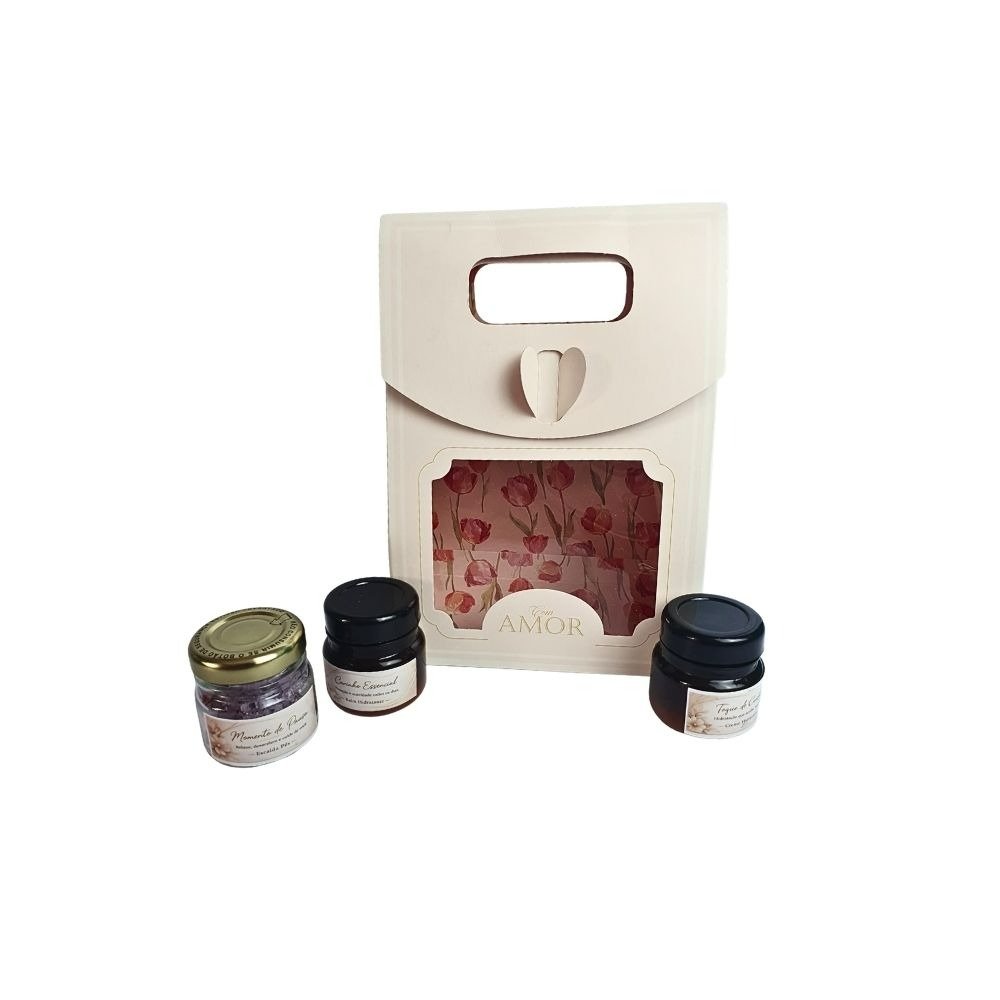 Kit Tulipa Spa dos Pés 40g Rosa Lavanda e Buriti