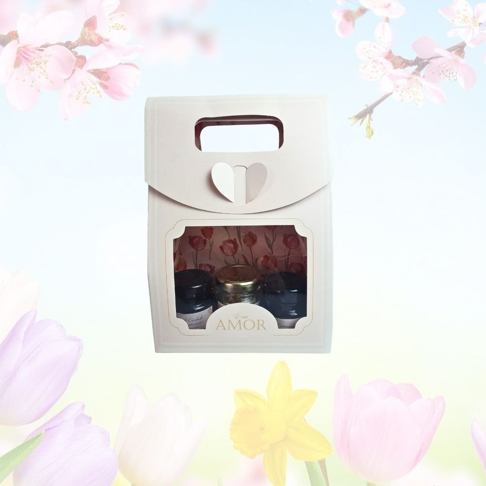 Kit Tulipa Spa dos Pés 40g Rosa Lavanda e Buriti