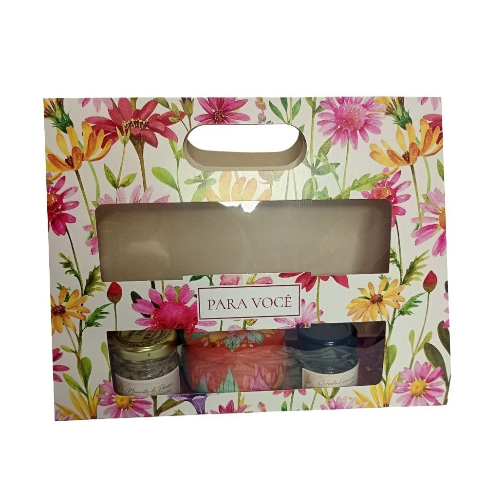 Kit Vela Aromatica Bergon e Escalda Pés
