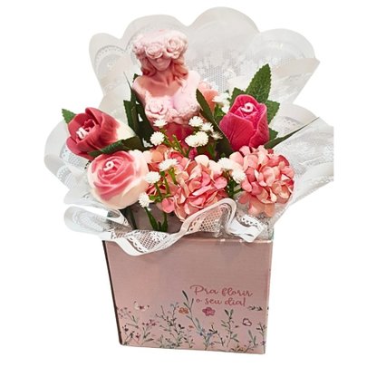 Arranjo Floral Busto de Deusa