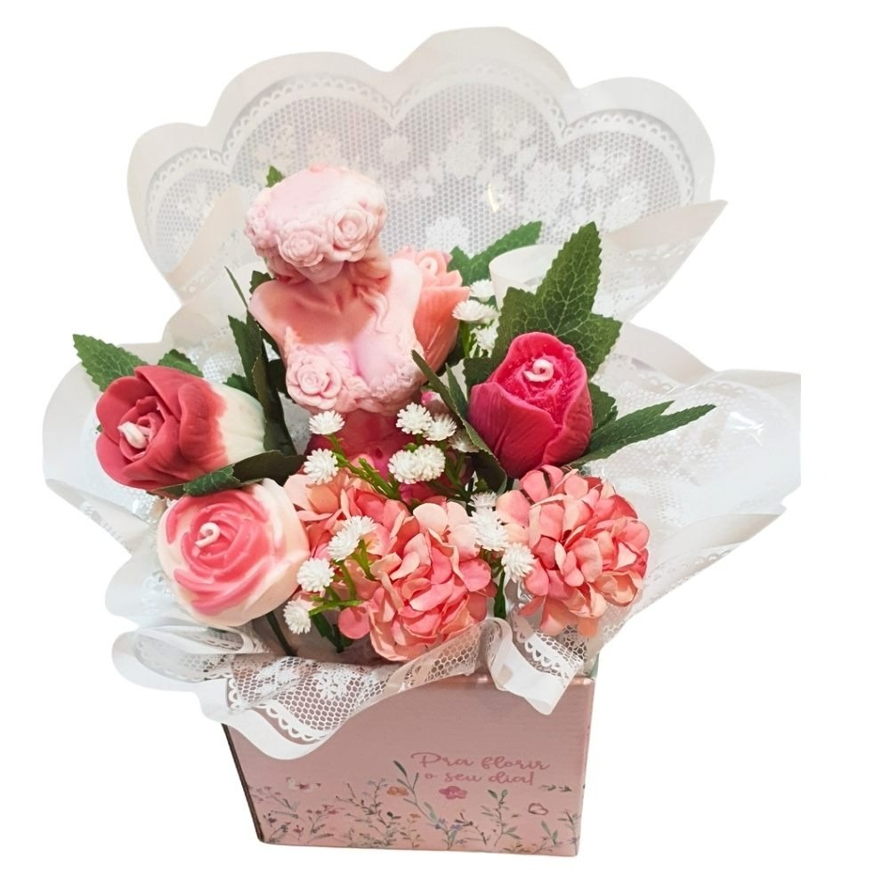 Arranjo Floral Busto de Deusa 