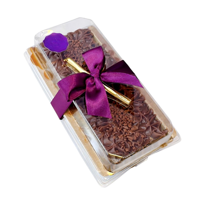 Bolo Caseirinho de Cenoura com Brigadeiro