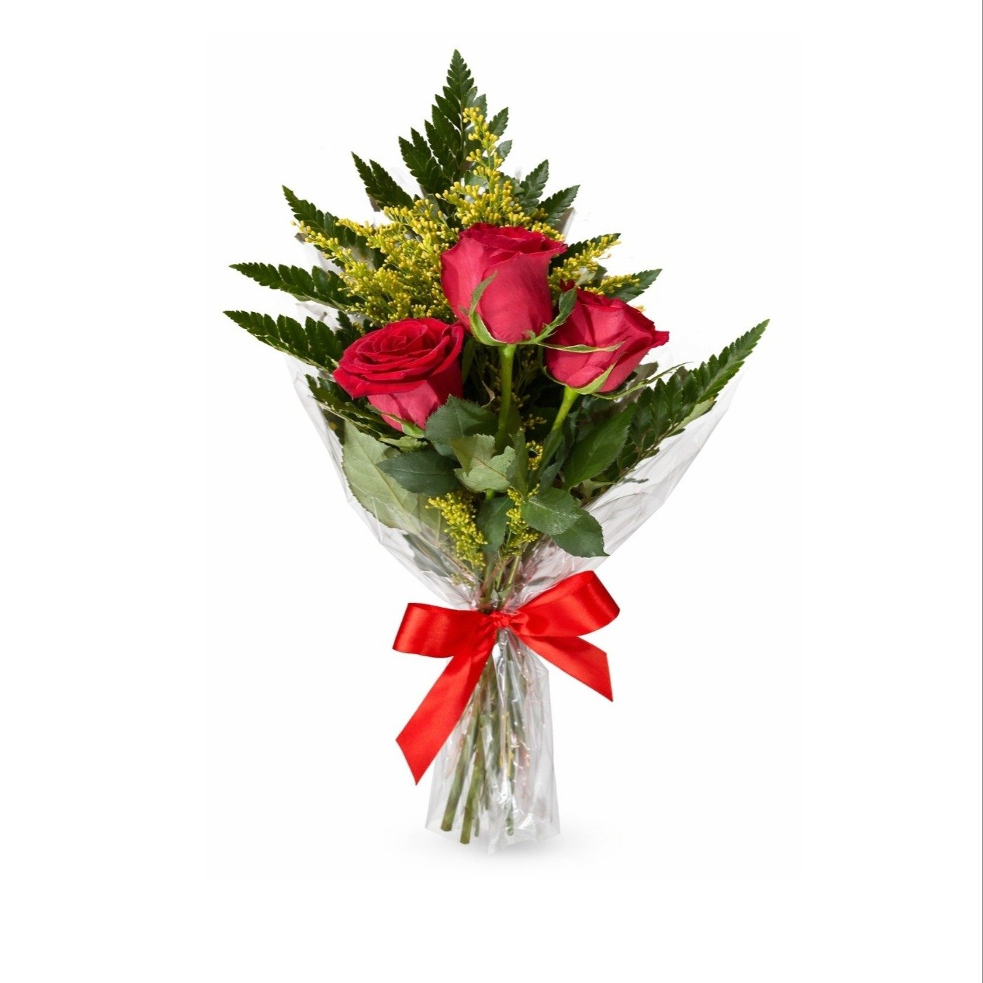 Buquê Alegria com 03 Rosas