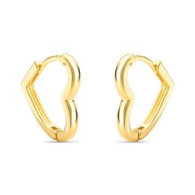 Brinco Coração Dourado