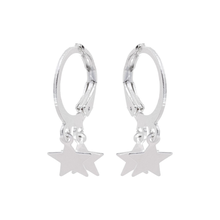 Brinco Click Estrela Prata