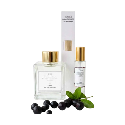 Kit Éden - Aromatizador e Spray de Açaí com Jabuticaba