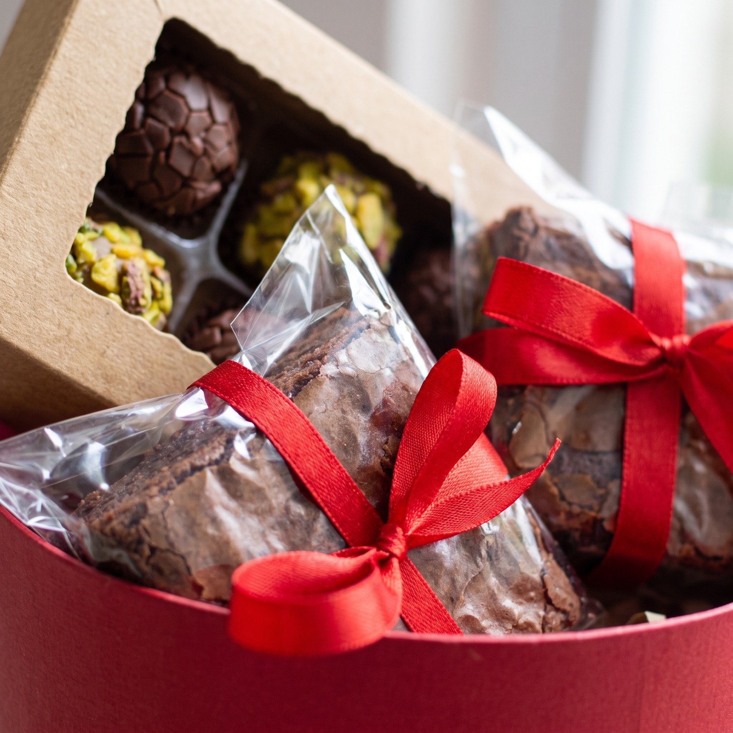 Box Redondo Brownies & Brigadeiros