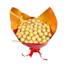 Buquê Chocolate Bombom Ferrero Rocher 50 Unidades