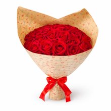 Buquê de 15 Rosas Vermelhas Artificiais