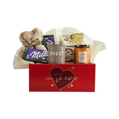 Cesta Spa com Caneca e Chocolate